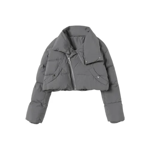 A head of Agua Серый Женские Объёмные куртки (пуфы)