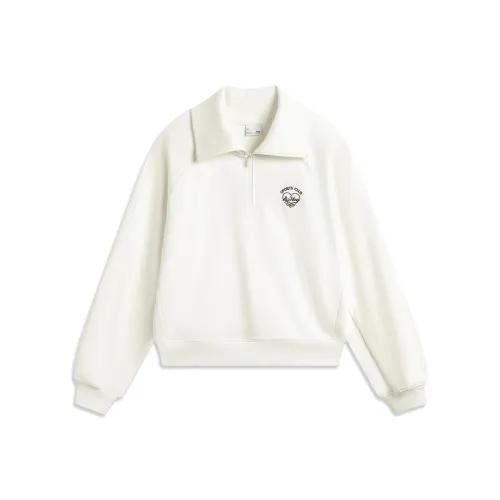 LINING Sports Trend Series Толстовка Женская Айвори