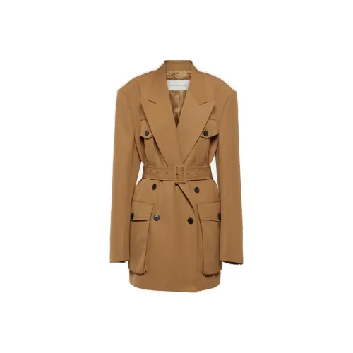 DRIES VAN NOTEN Кофе Женские Офисные костюмы