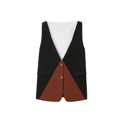 Burberry Черные Женские Жилеты