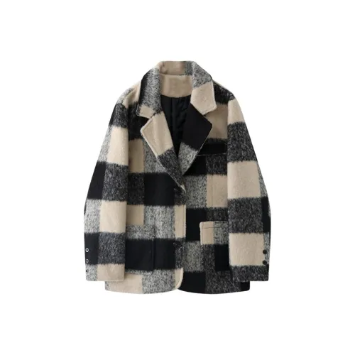 DATIANXIN Куртка Женская Черная Серый