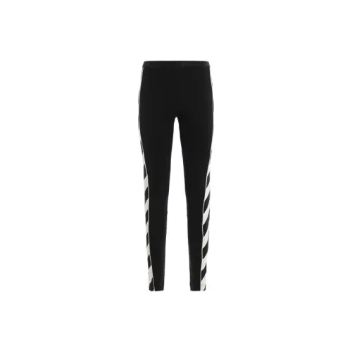 Off Белый FW20 Черный Женские Леггинсы