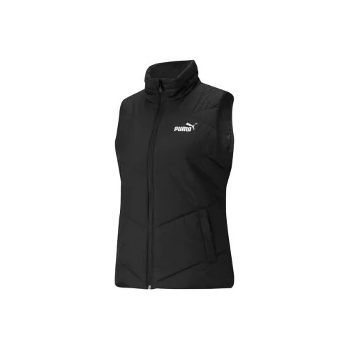 PUMA Essentials Женские жилеты черного цвета