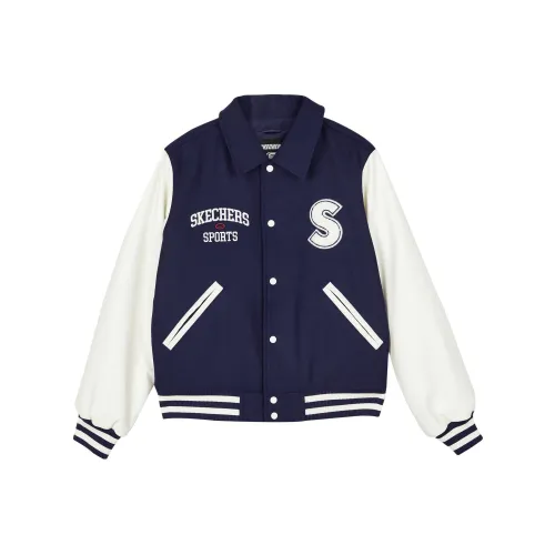 Skechers Пуховик Женский Темно-Синий