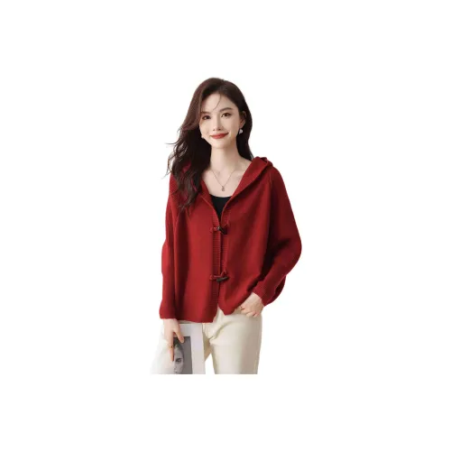 X MOOM Трикотаж Женский Бордовый