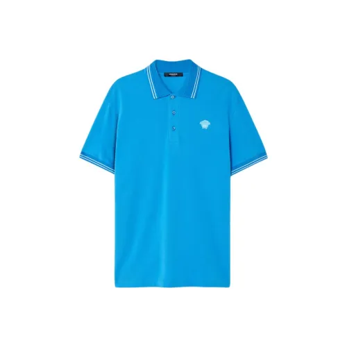 VERSACE Medusa Polo Мужское Синий