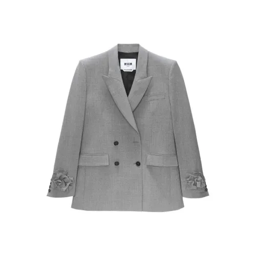MSGM Бизнес-костюм женский серый