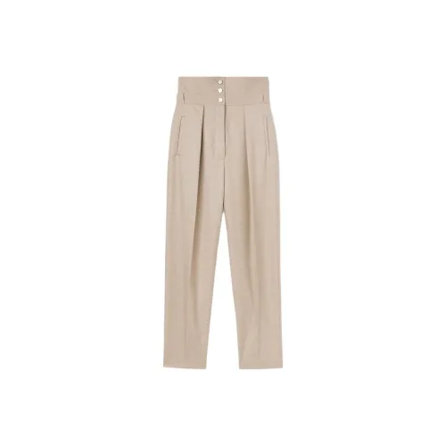 Loro Piana Torrey Брюки Повседневные Брюки Женские Бежевые
