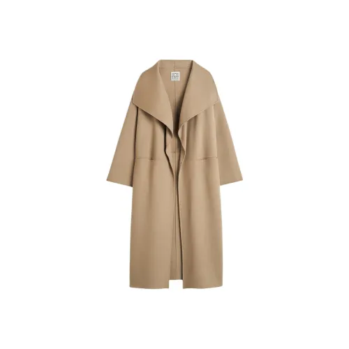 TOTEME FW24 Пальто Женское Трюфель