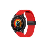 Шестиконечная звезда, магнитный, складной, застежка, красный