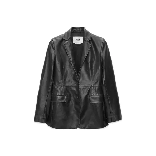 MSGM Бизнес-костюм женский черный