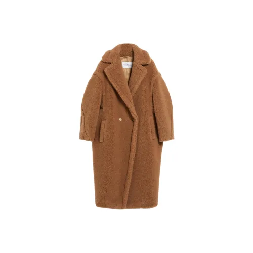 MaxMara Teddy Collection Teddy Icon Coat Women's Brown