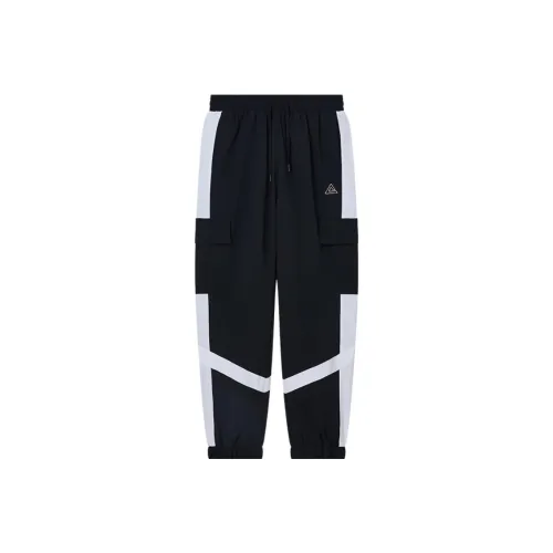 PEAK Штаны с манжетами Тренировочные брюки Женские Черные