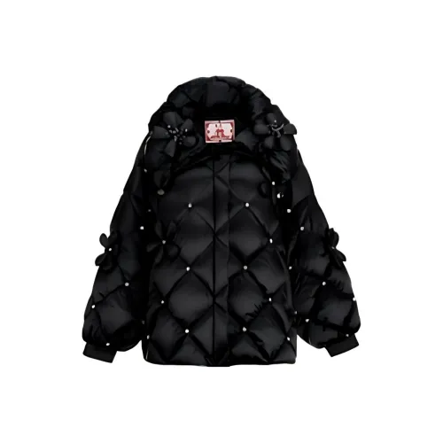 AIVEI Пуховик Женский Черный