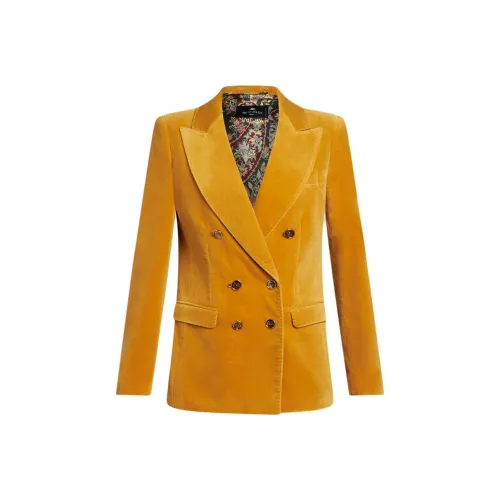 ETRO Бизнес-костюм женский жёлтый
