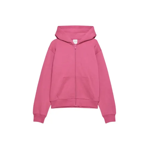 Aritzia Sweatfleece Cozy Флис Perfect Zip Толстовка Толстовка Женские Berry Pink Berry Pink