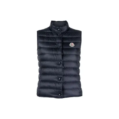 MONCLER Liane Series Темно-синий Женская пуховая жилетка
