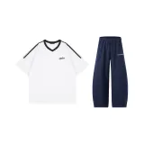 Белый + Темно-синий