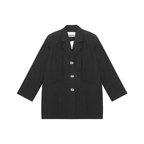 GANNI Черные Женские Офисные Костюмы