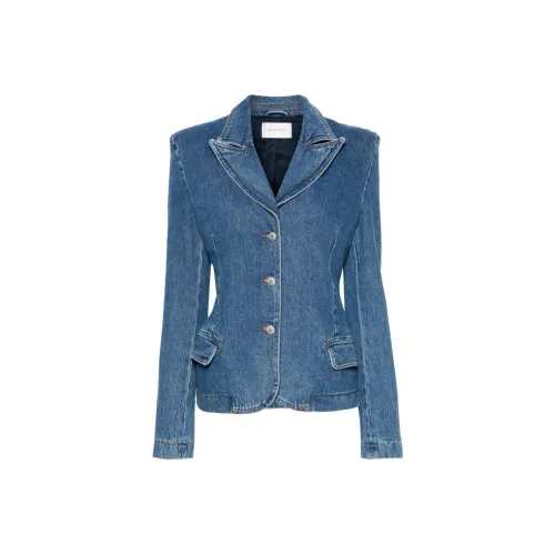MAGDA BUTRYM SS24 Denim Jacket Women's Indigo