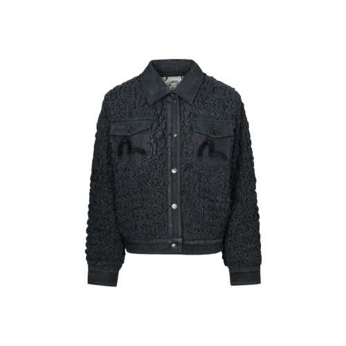 EVISU Denim Куртка Женская Denim Черный