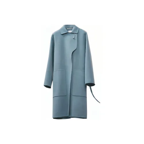 HERMES Синие Женские Бархатные Куртки