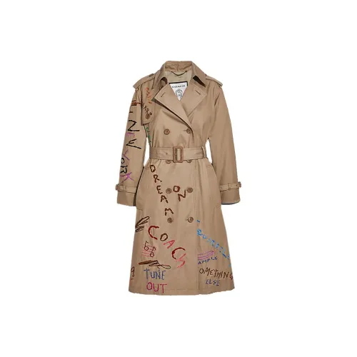 COACH Тренчкот Женский Хаки