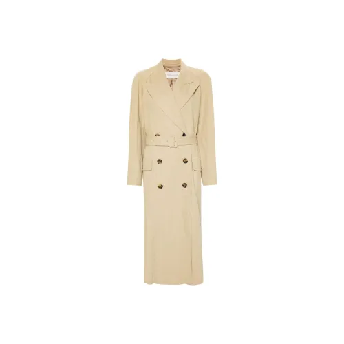 DRIES VAN NOTEN SS24 Тренчкот Женский Бежевый