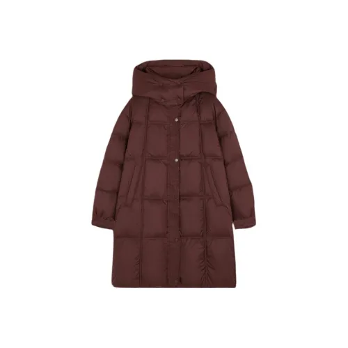 XWI Down Jacket Women's Red Brown