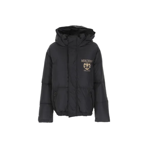 MOSCHINO Черные Женские Объемные Куртки (Пуфы)