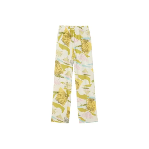 AMERICAN VINTAGE A.M SS24 Jogging Femme Sully Casual Pants Women's White