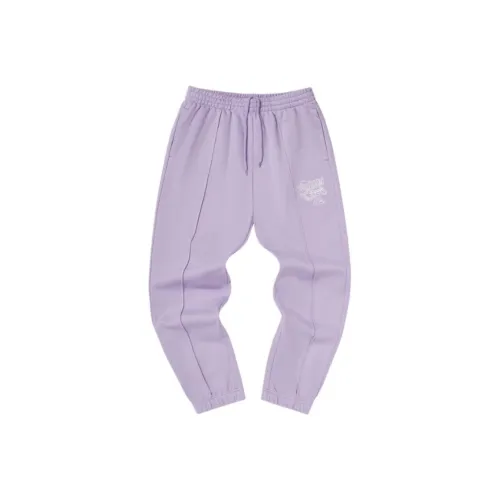 PEAK Светло-фиолетовые Женские Вязаные Тренировочные Брюки