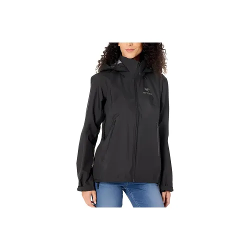 Arcteryx BETA AR Водонепроницаемый Ветровка Женские Черный