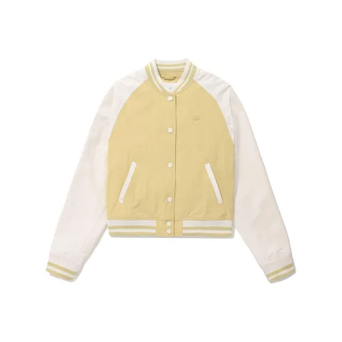 COVERNAT SS24 Бейсбольная куртка Женская Светло-желтая