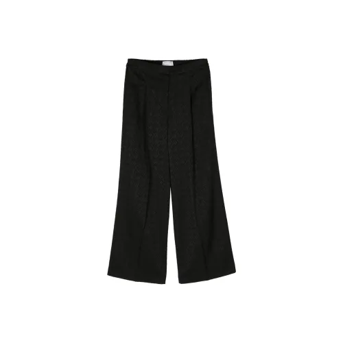 Marine Serre SS24 Повседневные брюки Женские Черный