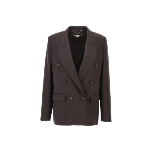 Stella McCartney SS24 Бизнес Костюм Пальто Женское Коричневое