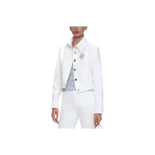 CHANEL SS21 Denim Jacket Женская Белая