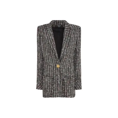 BALMAIN Бизнес-костюм пальто женское черное