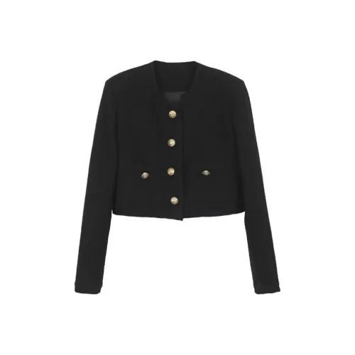 BDGU Cropped Coat Women's Black