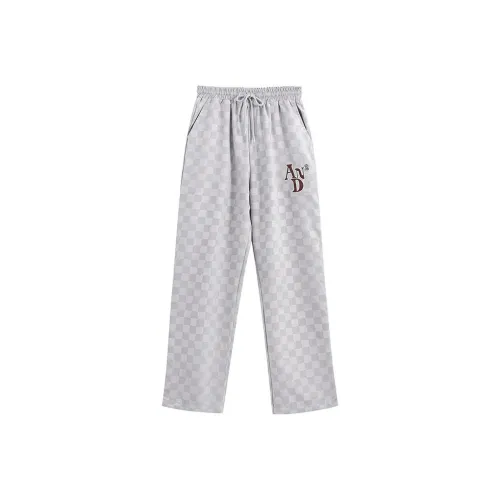 ANDN Светло-серые Унисекс Повседневные Брюки