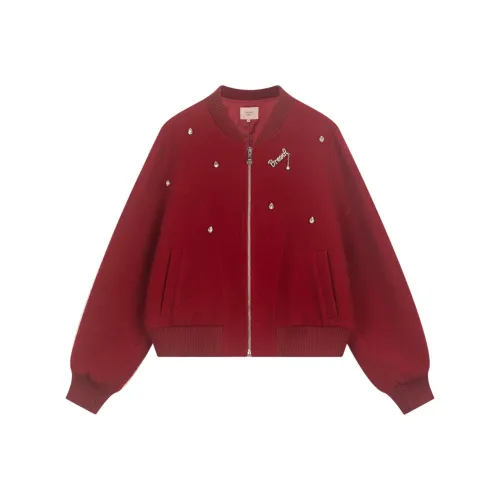 Cocoon Красный Женское Пальто