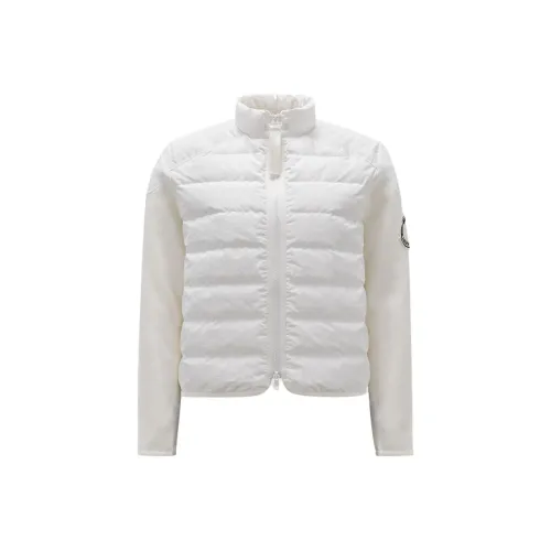 Moncler SS24 Down Jacket Women's Natural White