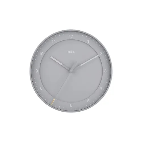 BRAUN Кварцевый механизм Стеклянная стена Часы Унисекс Серый