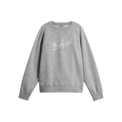 WOOLRICH SS25 Толстовка Женская Серого цвета