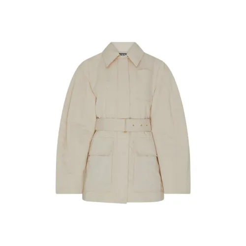 Jacquemus Бежевое Женское Пальто