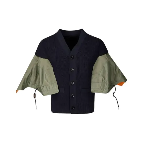 sacai Черный Женский Трикотаж