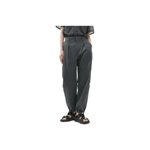 UNIQLO U Collection Повседневные брюки Женские Темно-серый