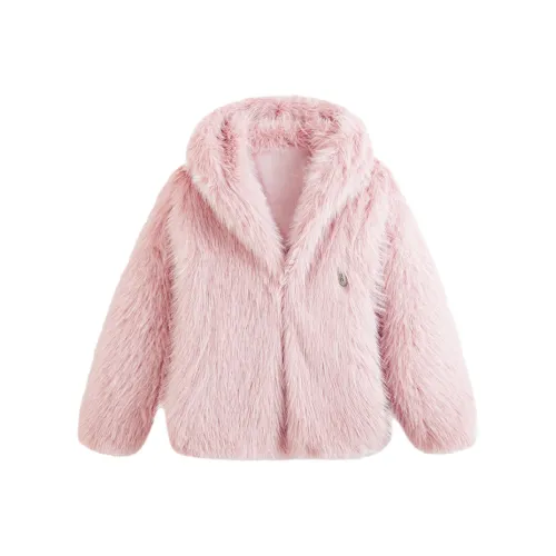 ASWZ Розовый Женские меховые изделия