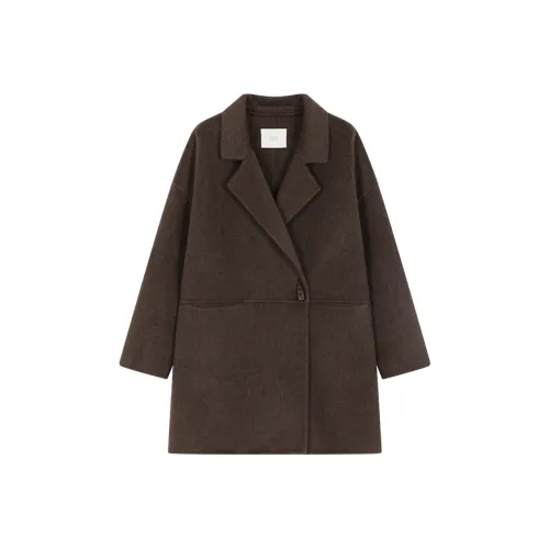 Mo Han Yi Mei Куртка Женская Звездный Кофейный Цвет