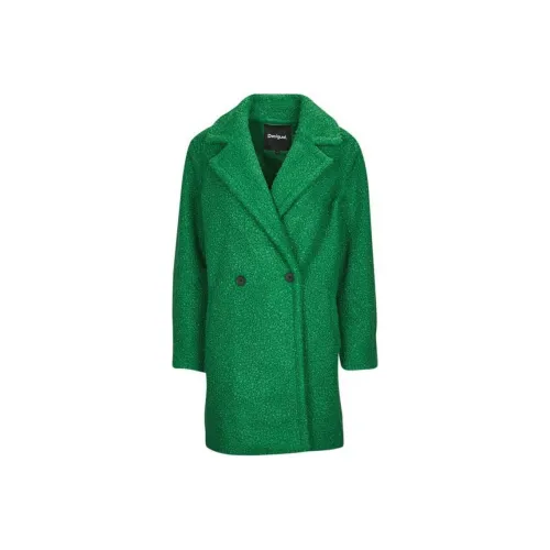 Desigual Зеленое Женское Пальто